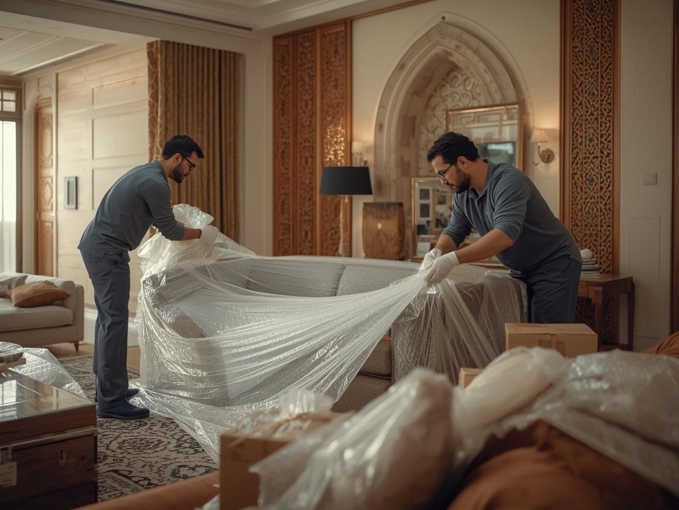 تغليف اثاث تغليف شحن تغليف عفش