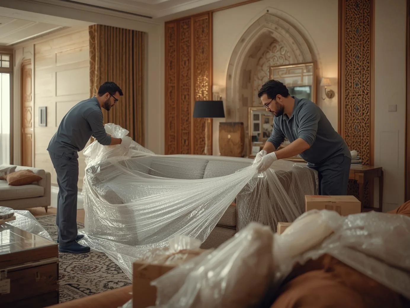 تغليف اثاث تغليف شحن تغليف عفش